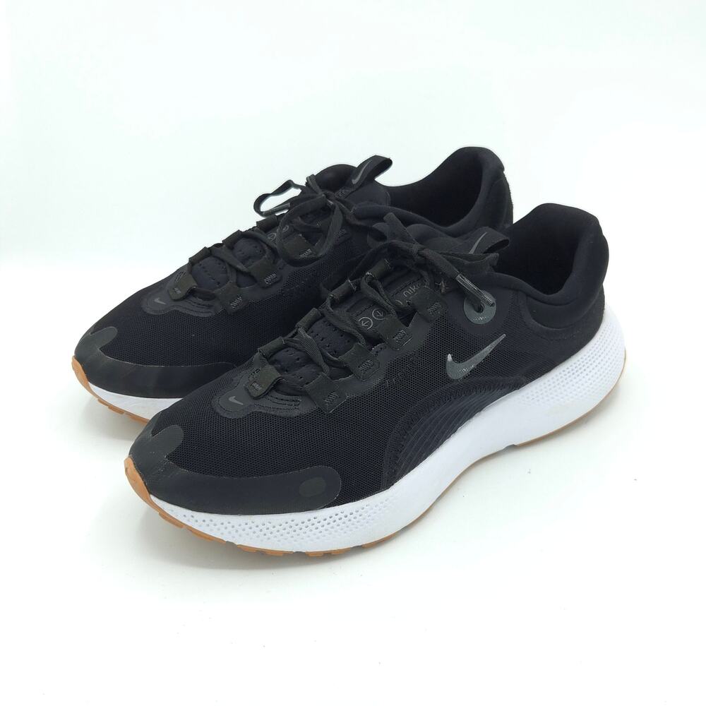 Nike React Escape Run Women's Size 7.5 Black White CV3817-002 Sneakers